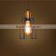 230V Iron Pendant Light with Edision Bulb E27 Creative Loft Industrial Pendant Light