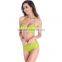Hot Sexy Women's bikini fission pure color Swimwear Bathing Suit M L XL