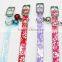 Fashion Printed Colorful Pet Dog Cat Collar With Bell