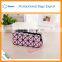 Wholesale waffle weave cosmetic bag high quality travel cosmetic wash bag