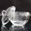 2016 glass candy jar crystal sugar bowl