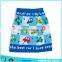 2015 Hot Sell 100% Cotton Terry Velour Lovely Cat Printed Bath Towel Skirt for Girls Quality Choice