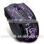 Professional 2500DPI high quality rechargeable 2.4ghz usb wireless optical gaming mouse,