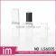 empty square matte black lipstick cosmetic container