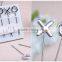 Wedding favor and gift XO fruit fork Stainless Steel Shape Metal Fruit Fork
