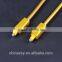 High speed toslink to toslink audio fiber optic cable 1m