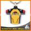 Wholesale bulk metal custom printing bike sports jersey keychain