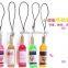 Bottle photo key chain/key chain stand oem car parts key chain