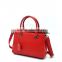 2016 red color latest styles ladies handbag