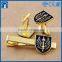 2015 custom Hot sales metal tie clip and cufflink set