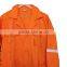 Safety Orange Coveralls With One Inch Reflective Tape,safety Orange Hi-vis Coveralls