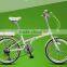 20 inch High-carbon steel folding bike 7 speed gear bicycle