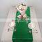 10pieces 12"x108" Satin Table Runner Wedding runner sets Party Decoration Green