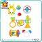 2016 innovative product children hand bell baby set rattle toy