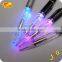 led glowing pen , led ballpen with light , promotional led flashing pen