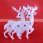 Wholesale prices special design Window stickers Christmas deer white foam material with good offer