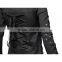 New White Studs/Black Denim Military Goth Jacket