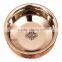 IndianArtVilla Handmade Steel Copper Induction Handi 900 ML - Serving & Baking Indian Cuisines Dishware Home Hotel Restaurant Ta