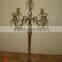 centerpieces for wedding gold/iron plated wedding candelabra centerpiece/wedding centerpiece for wedding