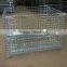 Metal warehouse storage wire basket