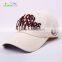 wholesale/new style high quality 100%cotton 6 panel customize plain baseball cap with 3D embroidery