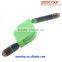 Hot selling retractable noodle flat 2 in 1 usb cable for iphone6 plus/android phone