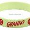 Custom Logo Silicone Rubber Kids Bracelet