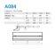 Professional hardware factory fancy aluminium extrusion handles