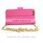 PU wallet with chain for iphone 6s case, for iphone 6 6s case