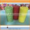Bright Yellow Marble Finish Pillar Candle/Giant Pillar Candles For Decoration