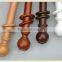 wooden curtain rod