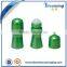 Plastic green cylinder roll on bottle