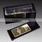 2016 high polished clear custom black acrylic cosmetic small box/ case