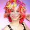 Best-sale feather wig for the carnival, party wig