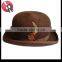 wool felt men bowler hat