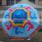 custom outdoor promotion umbrella fabric with full color printing