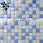 SMS12 Glass mosaic border Iridescent glass mosaic tile Art glass mixed crystal mosaic