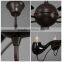 2015 Black Elbow Metal Tobacco Pipe Chandelier Pendant Light, Modern Hanging Lighting