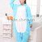 2015 Cheapest Blue Hippo adult animal onesie pajamas