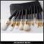 12 PCS Wool Cosmetic Brush High Grade Wool Cosmetic Brush Set Professional Makeup Brush Set