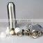 Custom empty aluminum aerosol can with valves