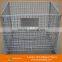 Aceally Foldable metal cage pallet/wire mesh pallet container/euro cages pallet