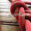 Recycled Climbing Rope & Carabiner Dog Leash - Red