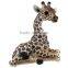 Home decor Lounging resin Baby giraffe collectables Statue