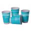 Disposable paper cup 10oz double wall style coffee cup individually wrapped hot cups