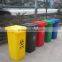 Outdoor plastic dustbin trash can