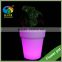 High Quality PE LED Plant Pots for Restaurant