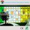 Illuminated rechargeable plastic wine/liquor led display rack