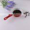 China suppliers kitchen cookware ceramic baking pans with red handle