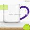 Novelty Purple Glass Drinking Cup